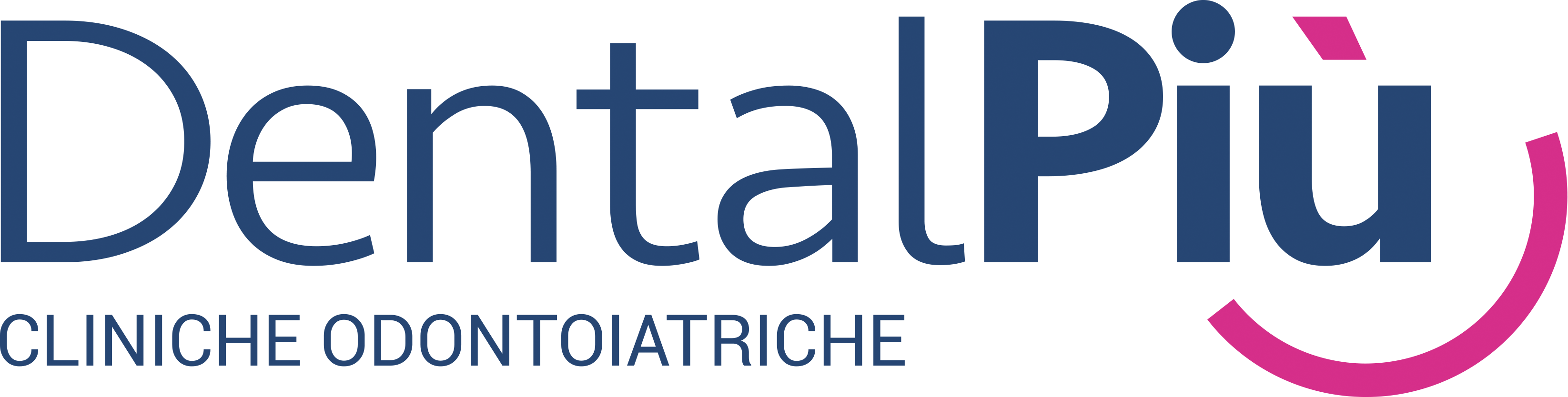 logo DentalPiù cliniche odontoiatriche con sede a Sassari, Sanluri e Nuoro